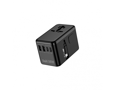35W GaN Charger with Retractable Cable_PE8200 35W GaN Charger with Retractable Cable_PE8200