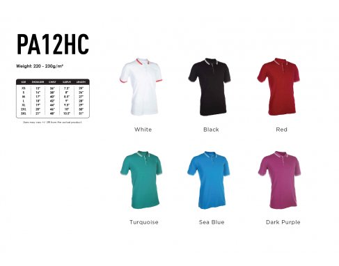 Honeycomb Short Sleeve Polo_PA12HC