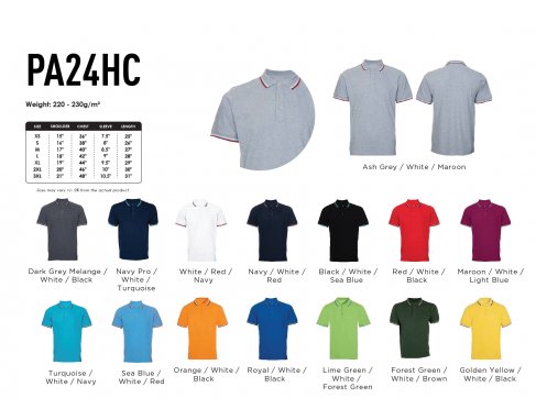 Honeycomb Short Sleeve_Polo_PA24HC