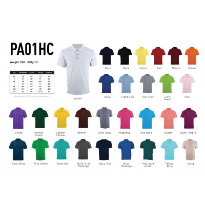 Honeycomb Short Sleeve Polo_PA01HC