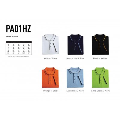 Horizon Short Sleeve Polo_PA01HZ