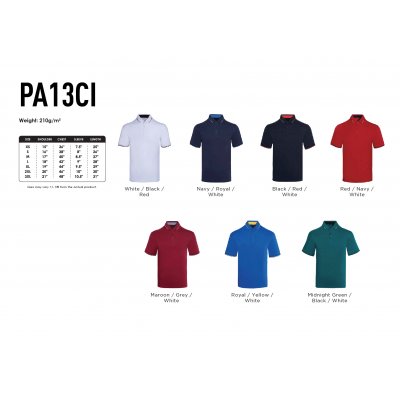 Interlock Short Sleeve Polo_PA13CI