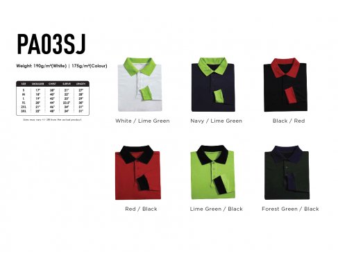 Cotton Single Jersey Polo Long Sleeve_PA03SJ