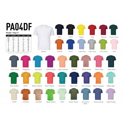 Dri Fit Round Neck Short Slevee T-Shirt _PA04DF