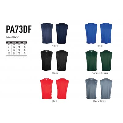 Drifit Round neck Mini Eyelet Tank Top PA73DF