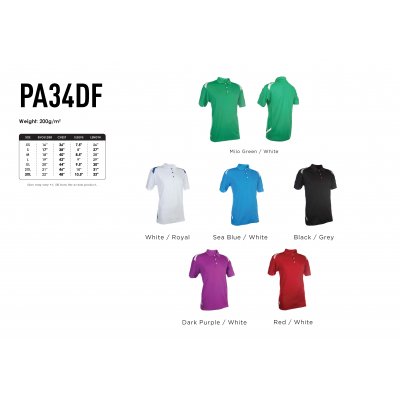 Dri Fit Short Sleeve Polo_PA34DF