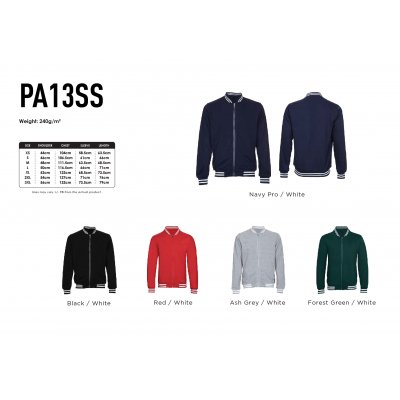 Jacket_Fleece Sweatshirt_240gsm PA13SS