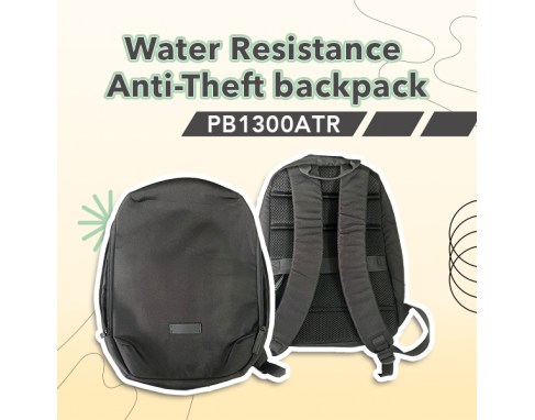 Bag Water Resistance Anti-Theft backpack PB1300ATR
