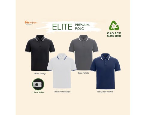 Apparel Recycled Double Knit Polyester Polo PA16P