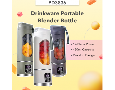 Drinkware Portable Blender Bottle_450ml PD3836