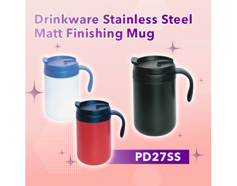 Drinkware Stainless Steel Matt Finishing Mug PD27SS