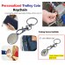 Trolley Coin Keychain