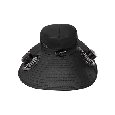 Breathable Double fan bucket hat PLF355