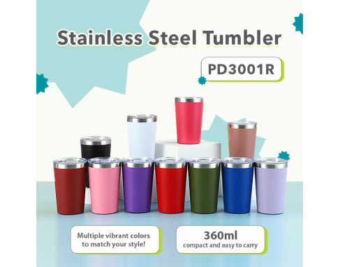 Drinkware Stainless Steel Tumbler_360ml PD3001R
