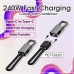 240W Fast Charging Cable with Carabiner PE7726ZG