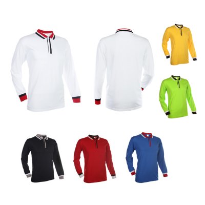 Single Jersey Long Sleeve Polo_PA05SJ
