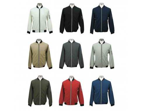 Microfiber Bomber Jacket_PA193