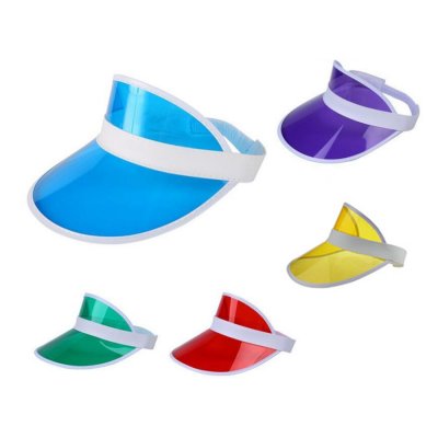 PVC Plastic Sun Visor Cap_PC212VCP