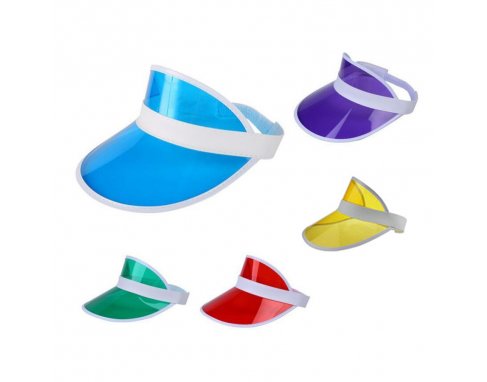 PVC Plastic Sun Visor Cap_PC212VCP