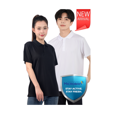 Microban Material Anti Odour Polo T-shirt PA13M