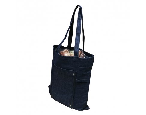 FOLDABLE DENIM BAG TOTE BAG_PB1710195U