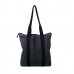 Snow Canvas Tote Bag with zipper locking_PB1901300U