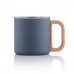 Stainless Steel Mug with Beech Wood Handle PD1095SS