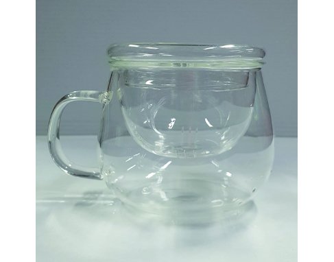 Clear Glass Tea Cup Infuser_PD485GC