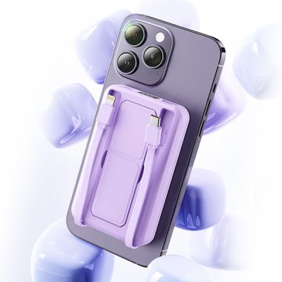 Fast Charging Magnetic Wireless Power Bank PE8600MPB