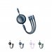 Baseus Bright Mirror 3-in-1 Retractable Data Cable（100W)