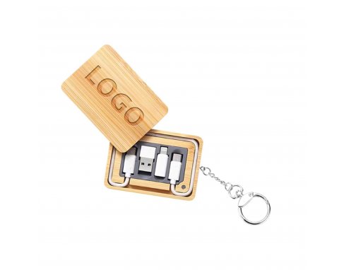 ECO Mini Charging Cable with Keyring PE14M
