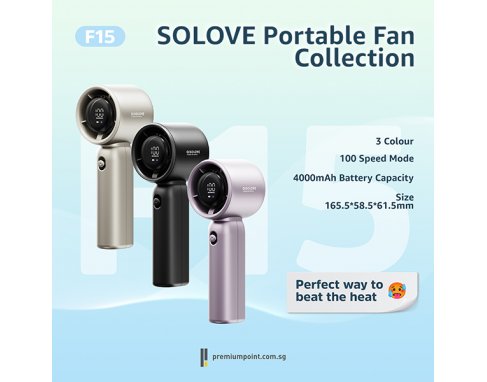 SOLOVE Electric Portable Fan F15