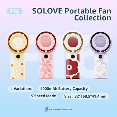 SOLOVE Electric Portable Fan F16