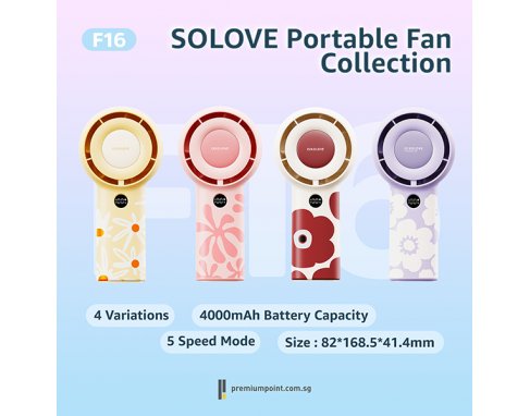 SOLOVE Electric Portable Fan F16