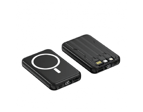 Electronics FAST CHARGING Self cables with magnetic wireless charging Power Bank  PE5700126
