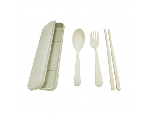 Eco Wheat Straw Cutlery Set PH407CS