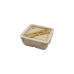 Wheat Straw Lunch box with Cutlery, PH1047WS