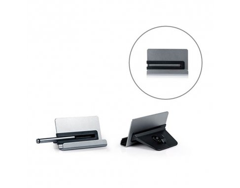 PHONE STAND WITH STYLUS & CABLE HOLDER_PLF1014-PS