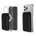 Self Adhesive PU leather Card holder with phone stand PU221