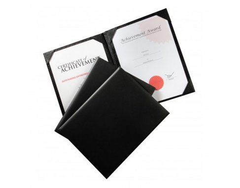 Leather PU Certificate Holder_Dual Sides PU256D