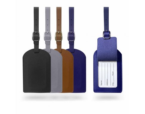 Leather Luggage tag PU510LT