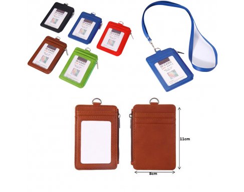 Badge Holder with Lanyard_PU122