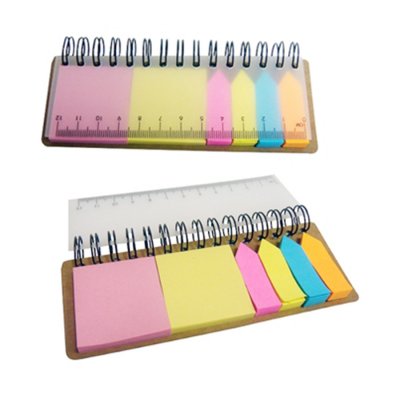 POST IT PAD WITH RULER ECO_PS205