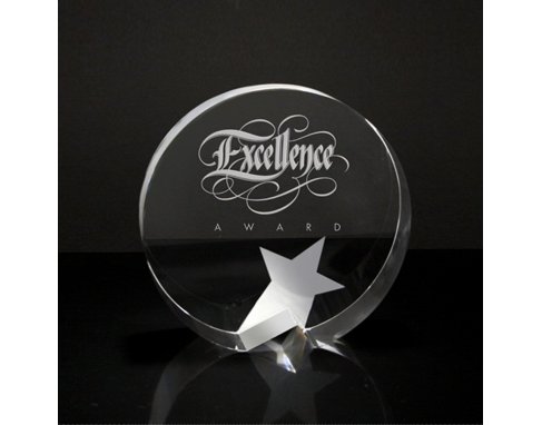 Crystal Round Star Block