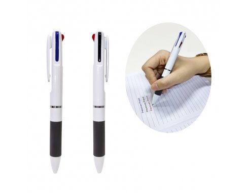Plastic 3 inks Ball Pen_PP460TIP