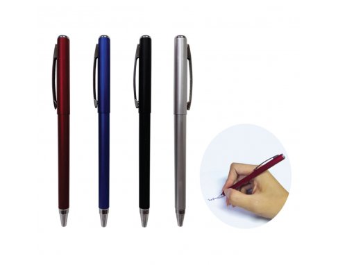 PEN METALLIC BALL PEN_BLUE INK PP469MBP