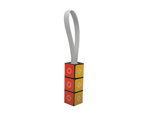 Rubik cube charging cable
